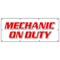 Signmission MECHANIC ON DUTY BANNER SIGN repair shop automotive tools maintenance B-96 Mechanic On Duty - alternate 1